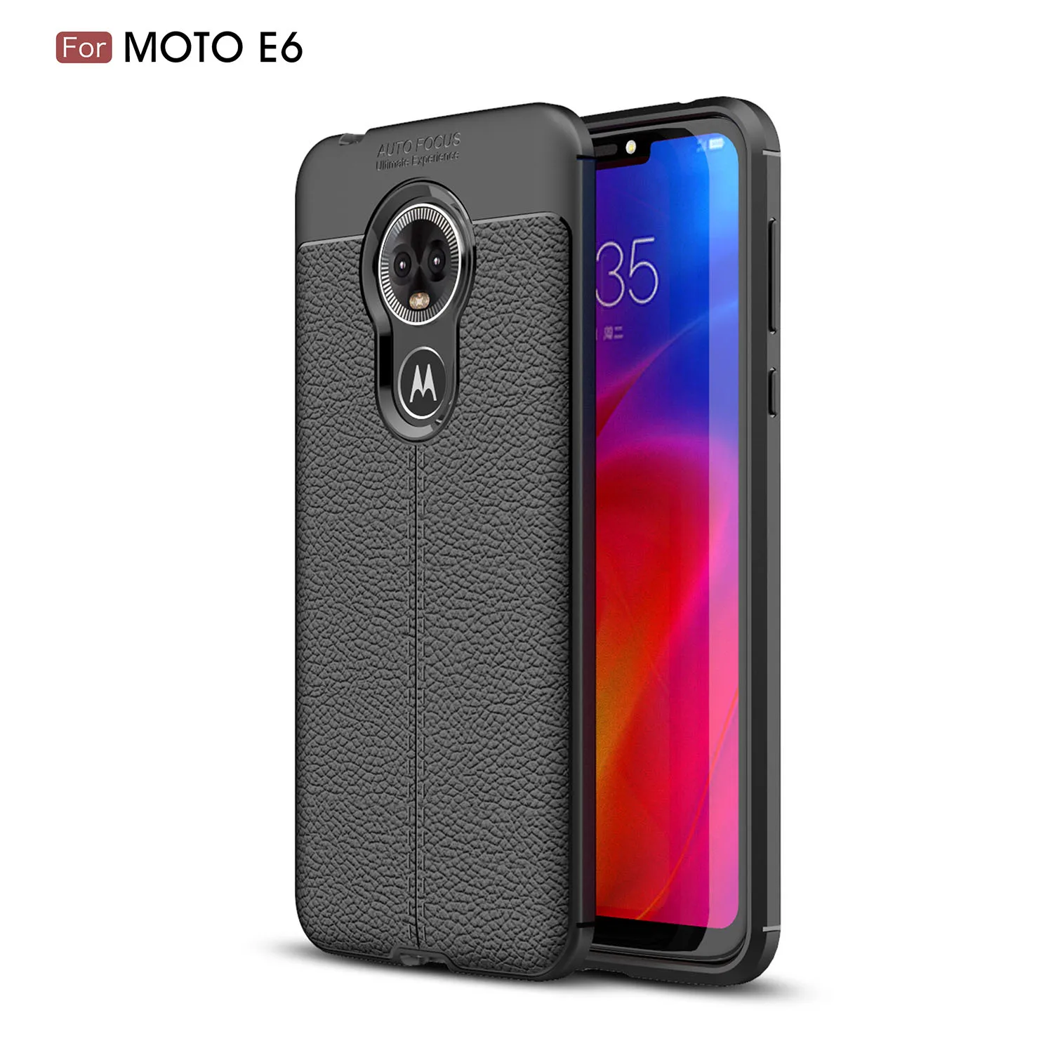 

Funda for Moto E6 Case for Motorola G7 E6 Cover TPU Leather Thin silicon G7 Cover for Motorola Moto G7 E6 Case