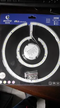 

12W 16W 24W LED ring Lamp bead 6500K cold white Magnet adsorption installation Ceiling light source with the drive