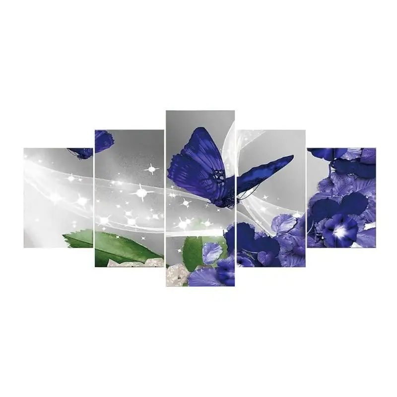 HOT-5D Diy Бабочка полная Алмазная картина 5-комбинация изображений набор крестиков наборы Алмазный Узор деко - Цвет: As shown
