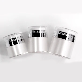 

Airless Pump Empty Refillable Makeup Cosmetic Jar Containers Travel Lotion Cream Bottle Women Makeup Travel Bottles Sample Vials