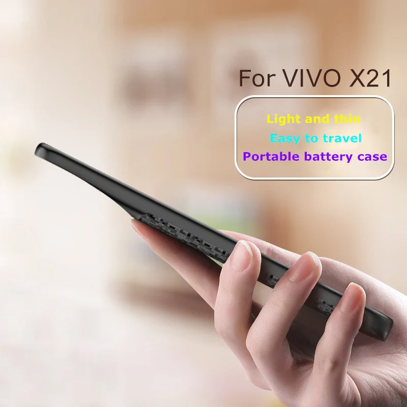 Чехол для мобильного телефона NTSPACE 5000 мАч для Vivo X21, модный портативный аккумулятор, чехол для внешней зарядки, запасной внешний аккумулятор, чехол для аккумулятора
