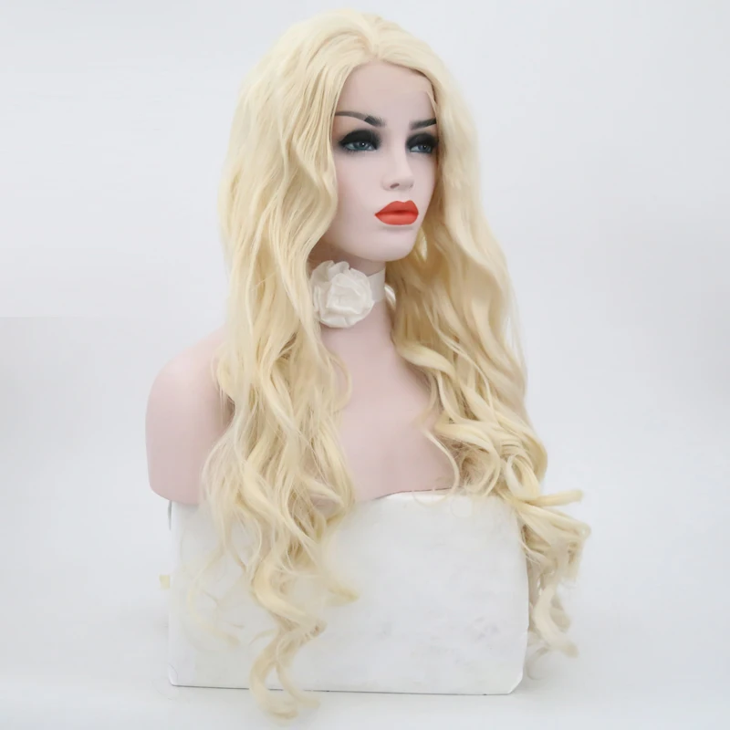 blonde wig