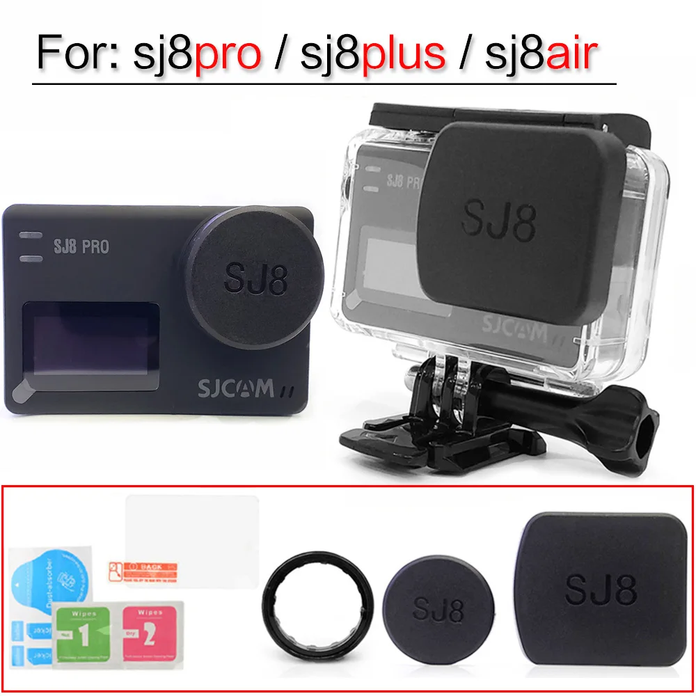 

For SJCAM sj8 UV filter lens cover Tempered film for sj8Pro/sj8plus/sj8air Screen protector Film sj8 camera accessories