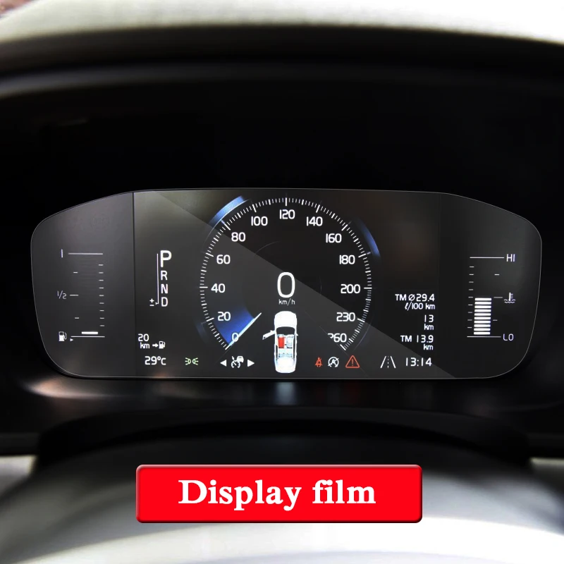 Gps навигационный экран, стальная стеклянная пленка для Volvo S60,-Н. В., ТПУ, панель приборов, экран, пленка, автомобильные наклейки, аксессуары