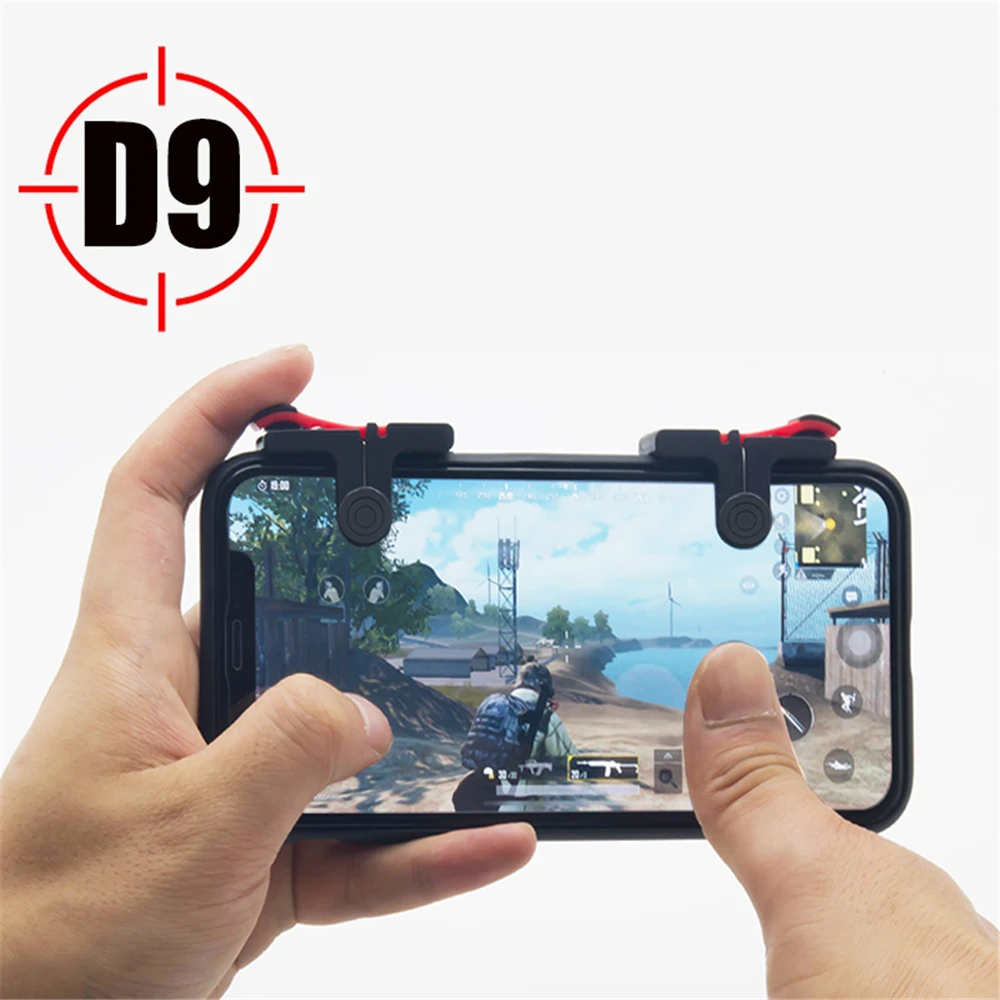 

1 Pair Mobile Phone Shooting Game Fire Button Aim Key Buttons L1 R1 Cell Phone Game Shooter Controller for Android For IOS