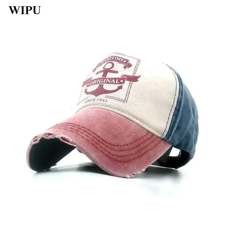 WIPU gorra De béisbol algodón Snapback sombrero adulto mujeres sombreros hombres Gorras De Beisbol 2018 marca 5 béisbol panel caps WIPU gorra De béisbol algodón Snapback sombrero adulto mujeres sombreros hombres Gorras De Beisbol 2018 marca 5 béisbol panel caps