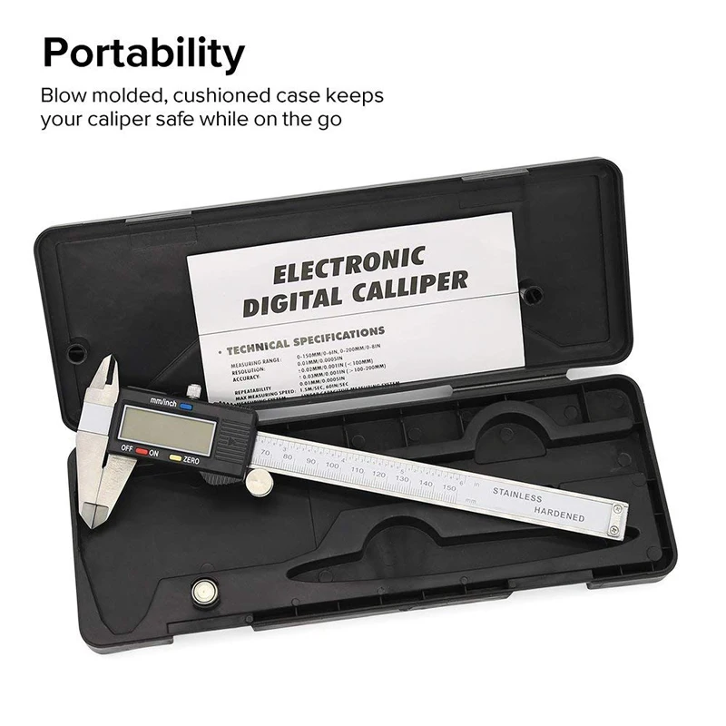 0-150mm Electronic Digital Vernier Caliper 05