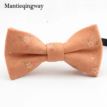 Mantieqingway/милый детский галстук-бабочка; Модный свадебный смокинг; галстук-бабочка; цветочный галстук для мальчиков; аксессуары из хлопка; Детский галстук-бабочка