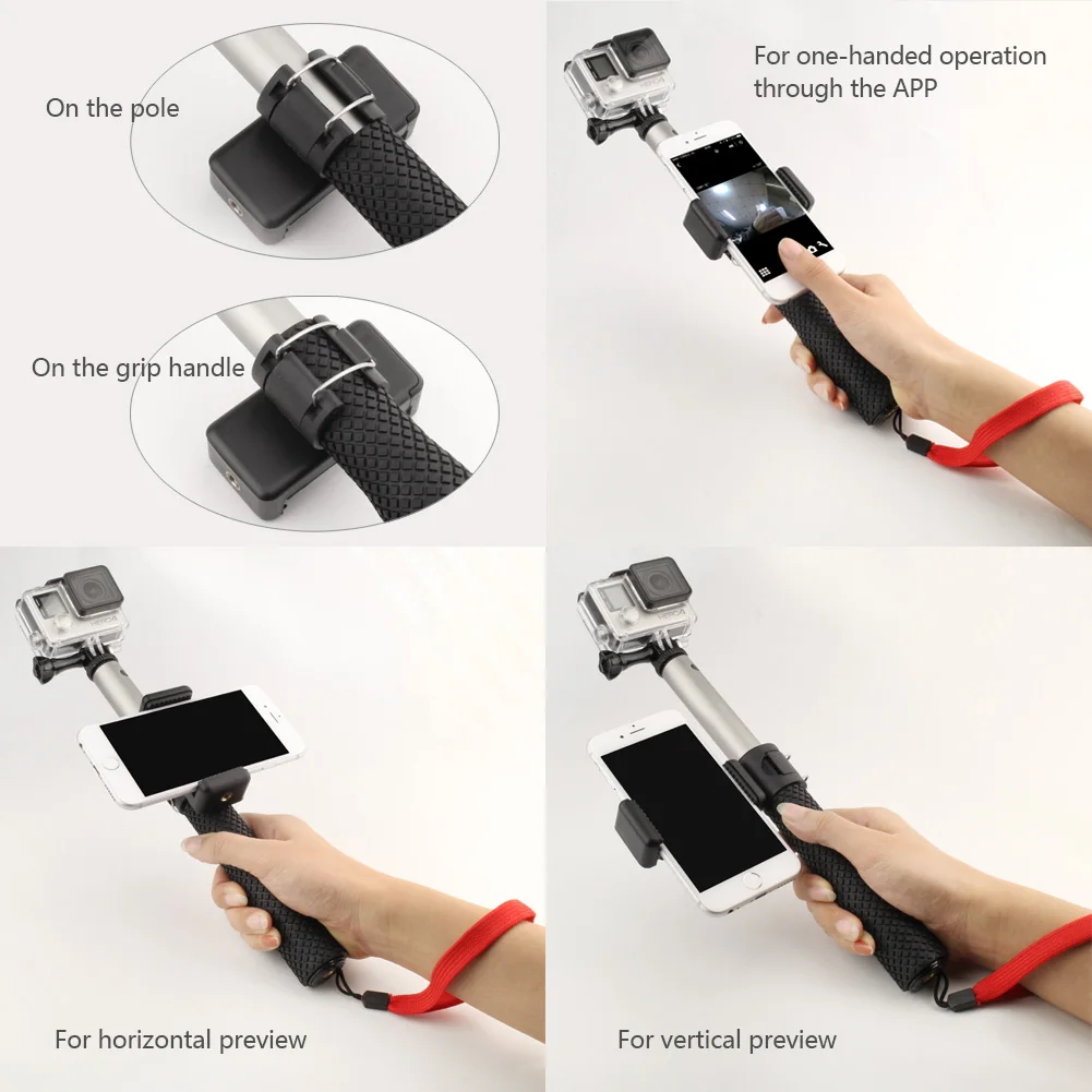 Зажим для мобильного телефона SOONSUN кронштейн адаптер зажим GoPro Hero 7 6 5 4 3
