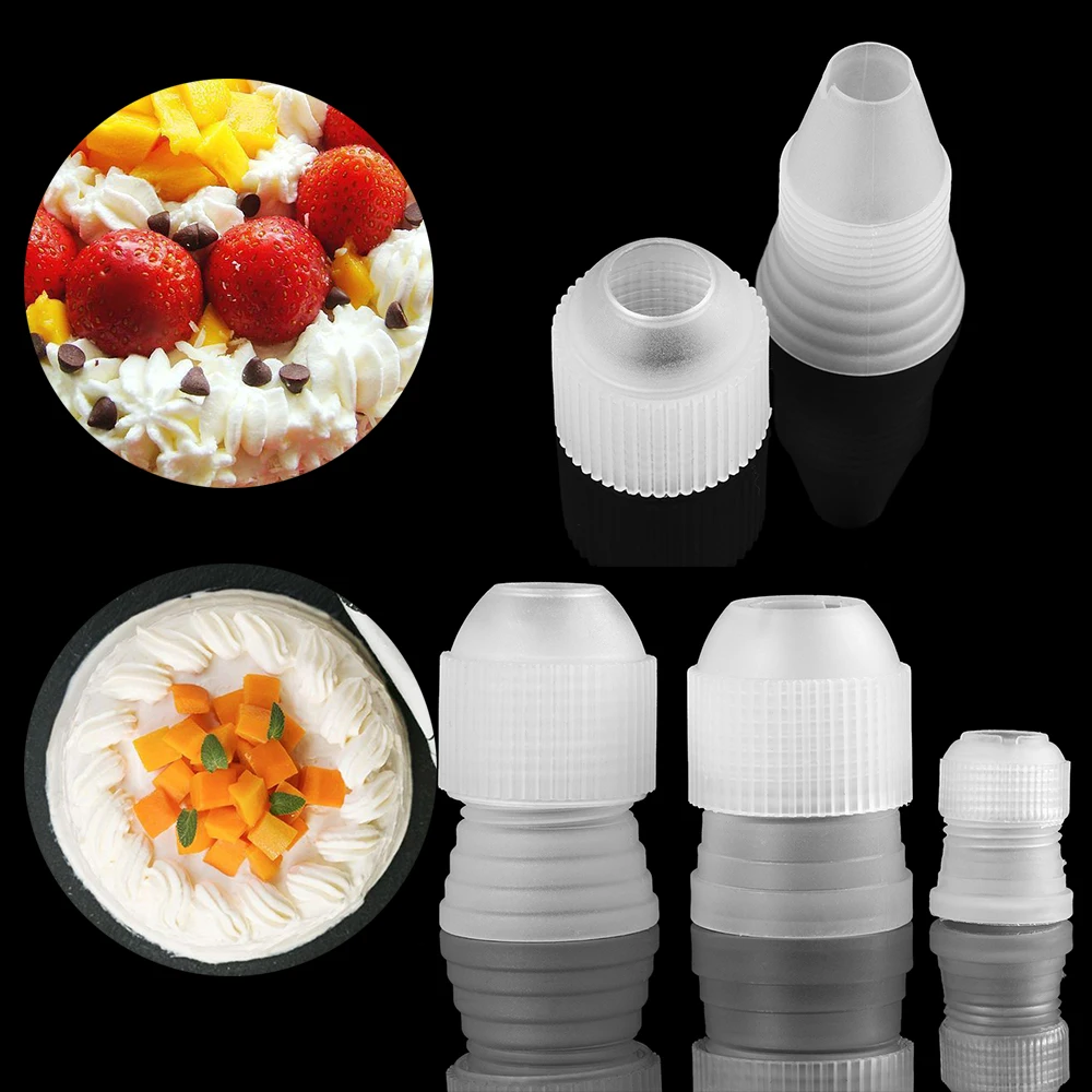 

1PC Piping Nozzle Pastry Tips Converter Sugar Craft Cake Decorating Baking Tools Icing Cream Utensils