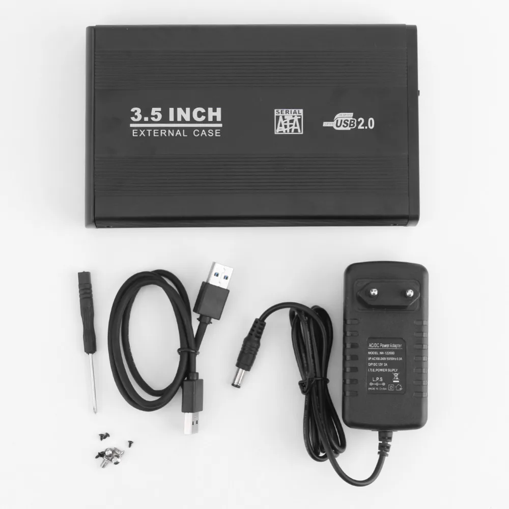 Usb 2.0 3.5 Inch Sata Hard Drive Enclosure