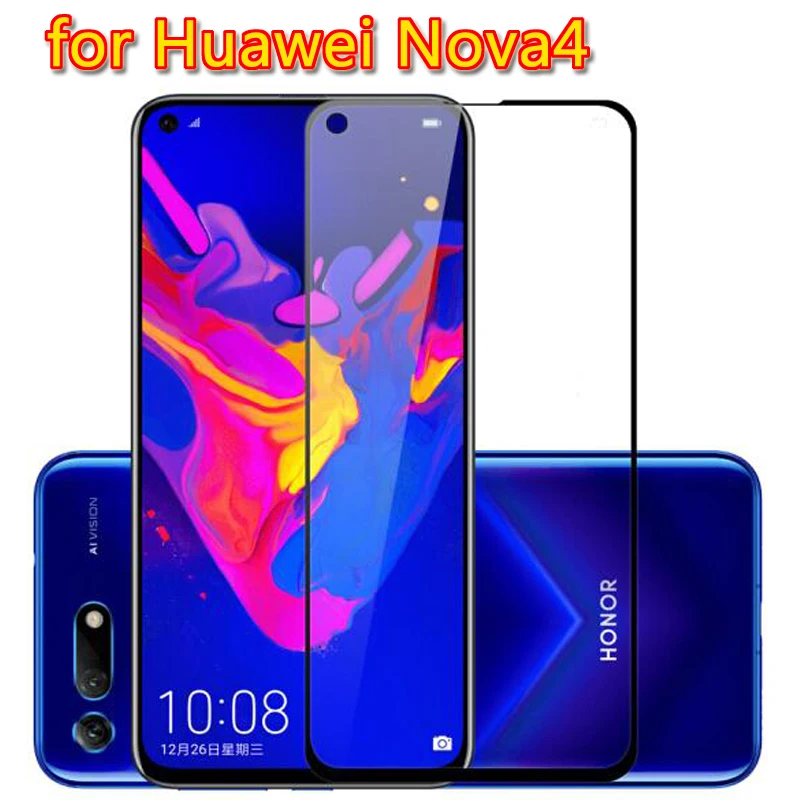 

for Huawei Honor Nova 4 Screen Protector Tempered Glass Anti-Scratch Bubble-Free for Huawei Honor V20/Huawei Nova5i