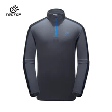 Tectop быстросохнущая футболка из полиэстера с длинным рукавом, топы, футболки для активного отдыха, кемпинга, туризма, рыбалки, дышащая футболка для мужчин