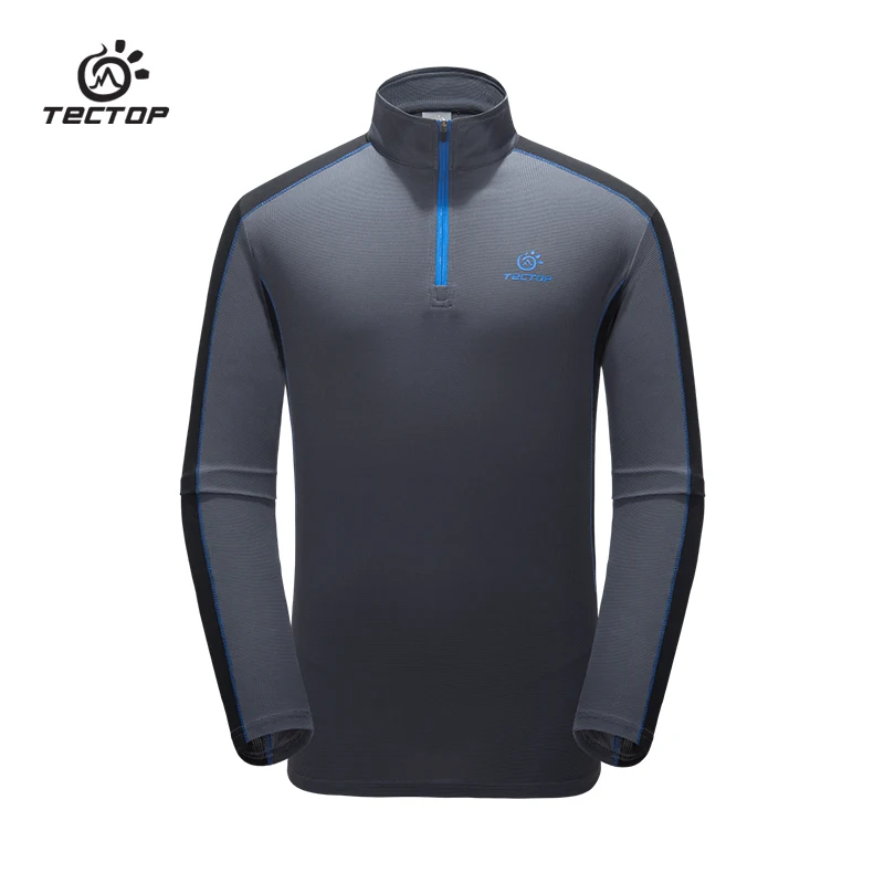 Tectop Quick-Dry T Shirt Polyester Long Sleeve Tops Tees Active camping hiking fishing breathable t-shirt for men Tectop Quick-Dry T Shirt Polyester Long Sleeve Tops Tees Active camping hiking fishing breathable t-shirt for men