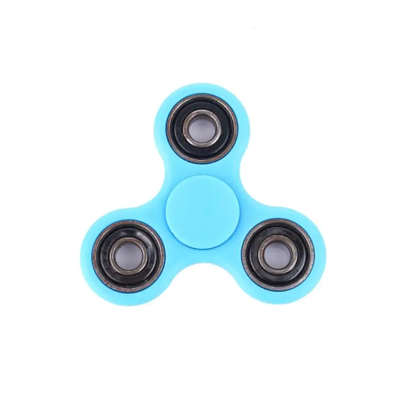 light blue fidget spinner