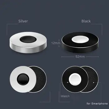 

2in1 USB Mini Qi Fast Wireless Charger Charging Pad for Apple Watch Series 1 2 3 4 for AirPods 2 for iPhone Samsung Huawei mate