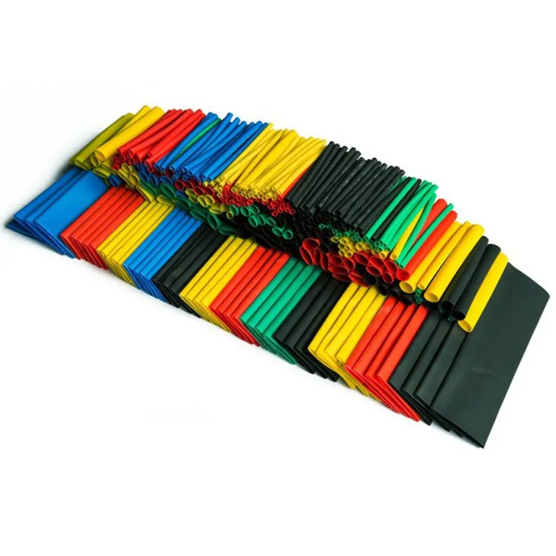 

328pcs Polyolefin Assorted Heat Shrink Tubing Wrap Wire Cable Insulated shrinkable sleeving Tube Sets