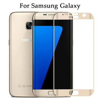 

Full Cover Glass For Samsung Galaxy S6 S7 Edge S8 S9 Plus Screen Protector For Samsung Galaxy Note 4 5 8 Curved Tempered Glass