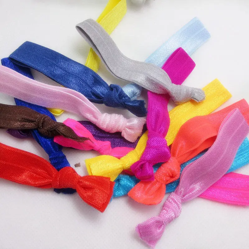 Buy Hot Sale 10Pcs Elastic Tie Band Pretty Knot Rubber