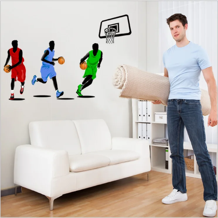 gym decorative basketball wall stickers bedroom walls environmental material sports wall sticker environmental backgroundchina - Sports Wall Stickers For Bedrooms gym decorative basketball wall stickers bedroom walls environmental material sports wall sticker environmental backgroundchina - Sports Wall Stickers For Bedrooms