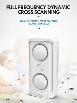 

Newest High Power Pest Repeller Electronic Ultrasonic Pest Repellent Mosquito Mice Pest Reject Insect Killer Rat Mouse