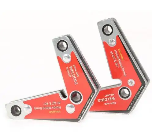 

2pcs Purpose Fixed Welding Fixture Magnetic Welding Jig Sucker holder 60 Degree/ 90 Degree Tool part
