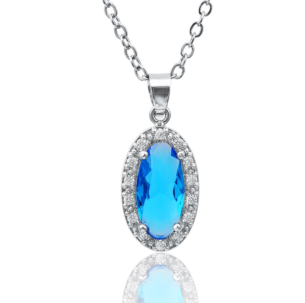 Fashion austrian crystal jewelry Wholesale Gold Color Plated Necklace