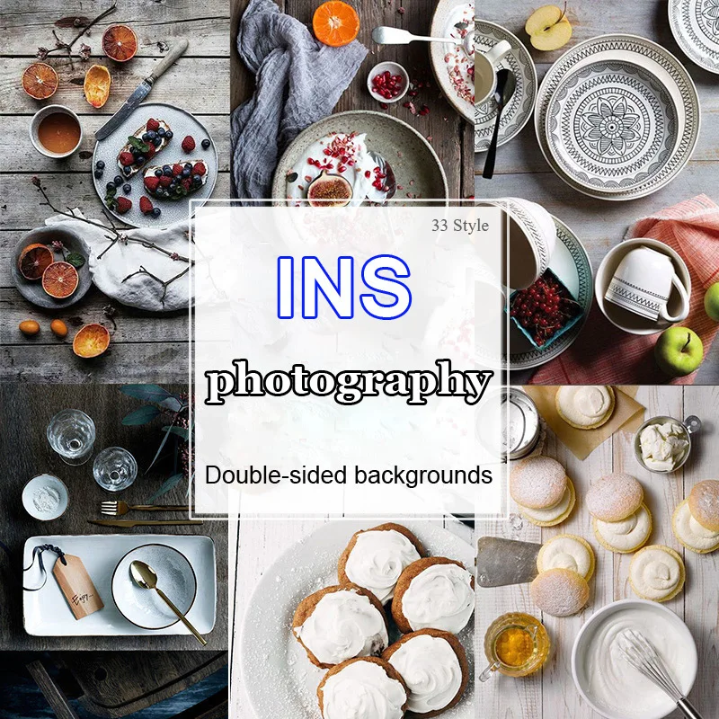40 стилей двухсторонний фон для фотосъемки с различными дизайнами INS реквизит