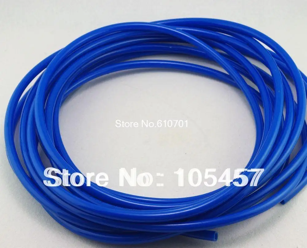 

4mm(OD) x 2.5(ID) PU Air Tubing Pipe Hose 5 Meter Color Blue