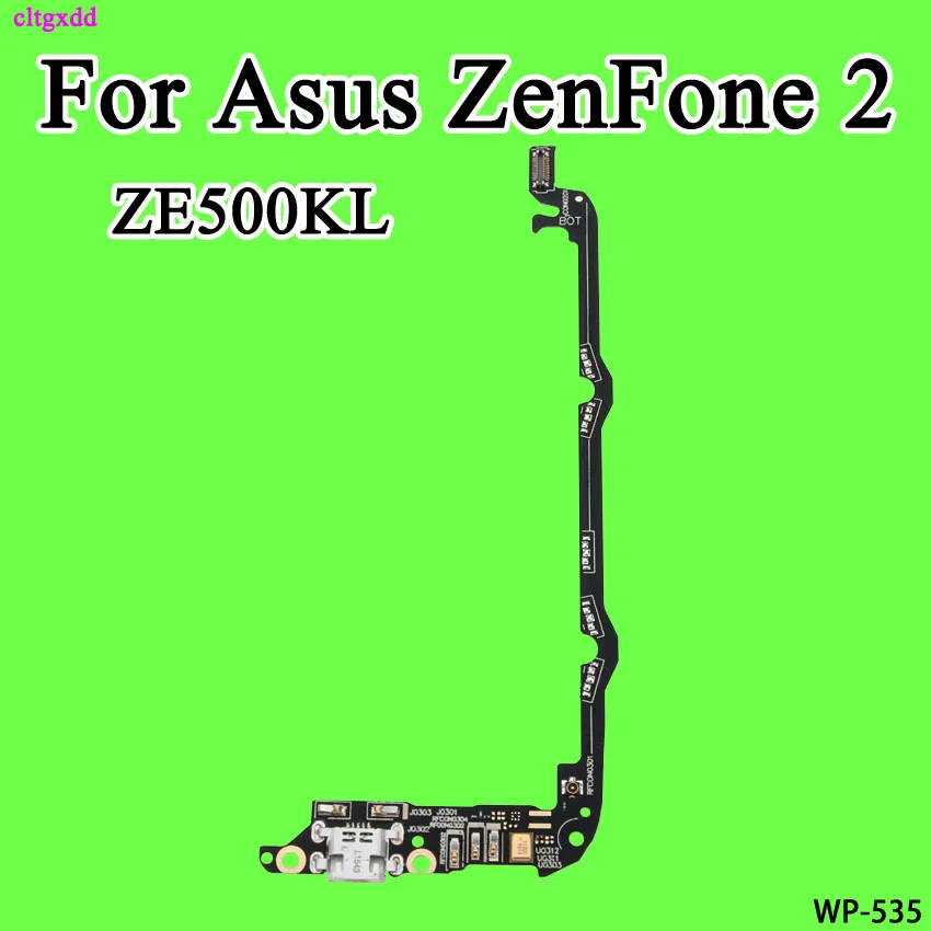 

cltgxdd USB Charging Microphone PCB Connector Port Jack Board For Asus Zenfone 2 ZE500kL T00LD Laser 5.0" Usb Charge