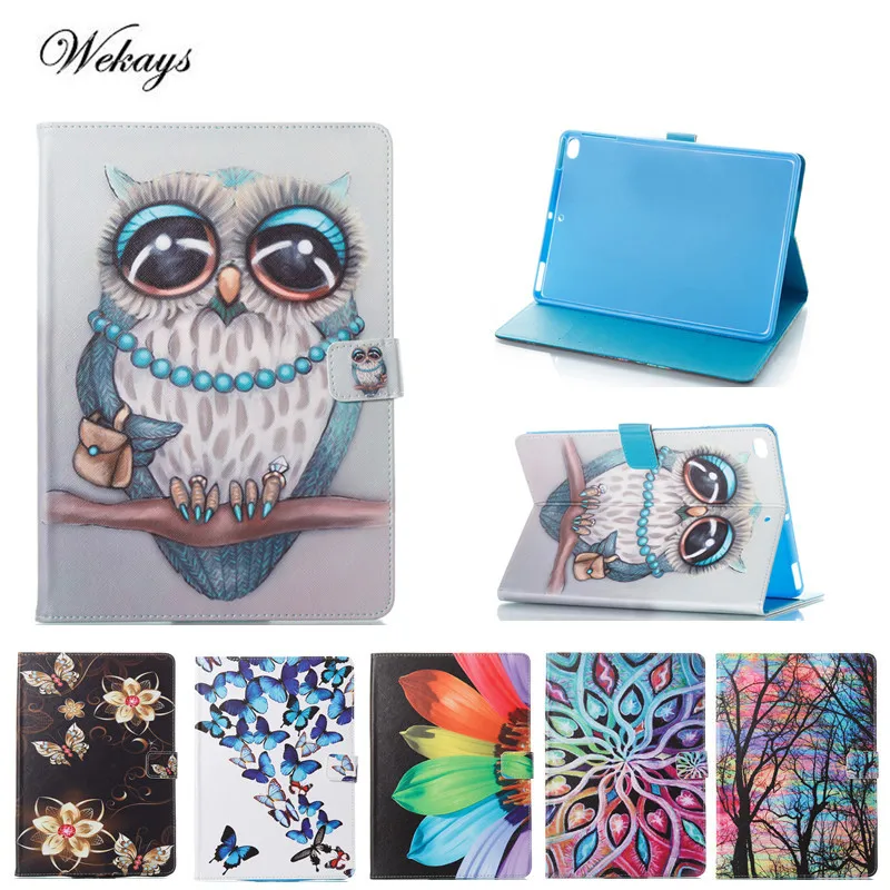 Wekays для Apple IPad Air 5 9 7 дюймов с милым рисунком Совы кожаный чехол Coque IPad5 планшета |