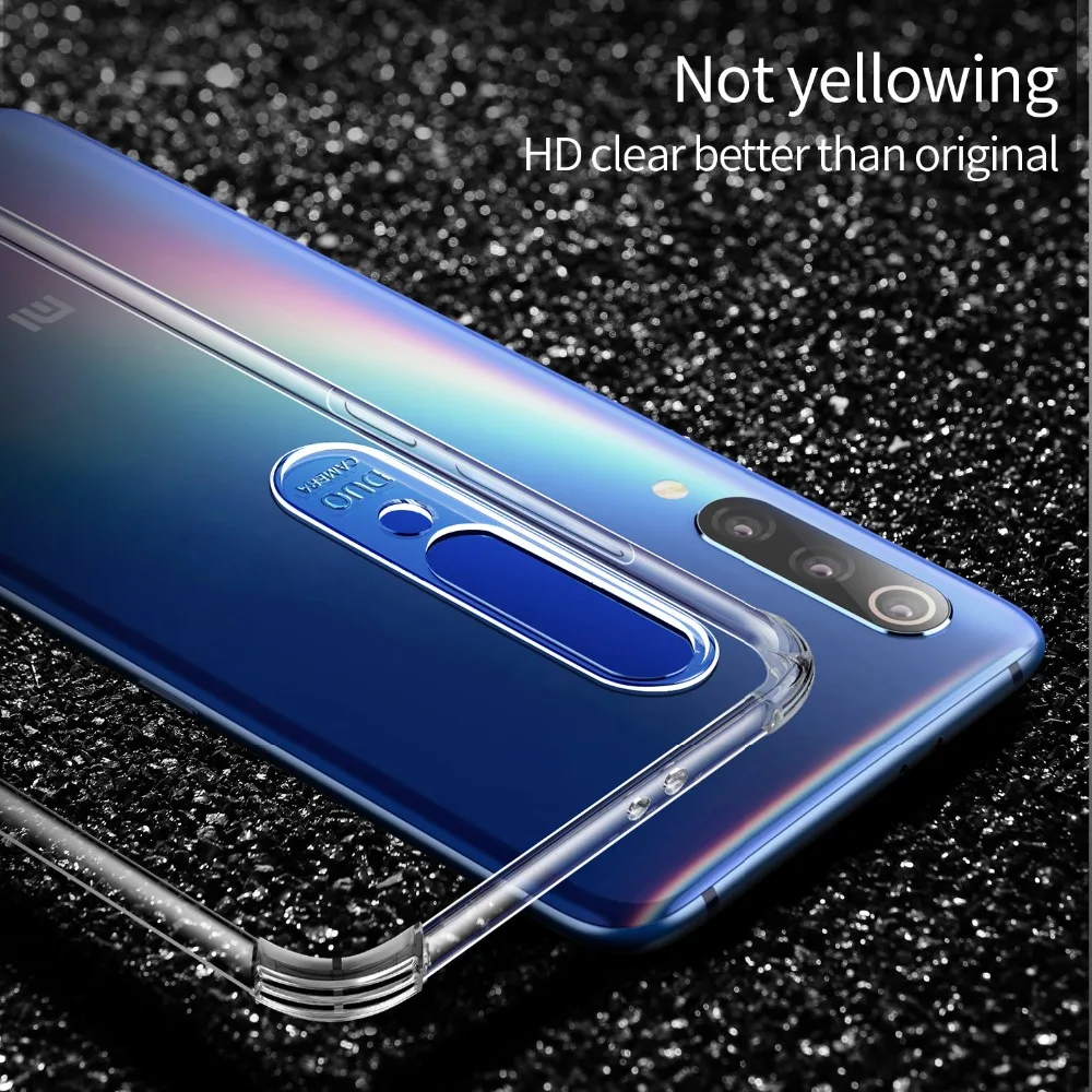 Мягкий силиконовый чехол Msvii с подушкой безопасности для Xiaomi Mi 9 Mi9 SE прозрачная