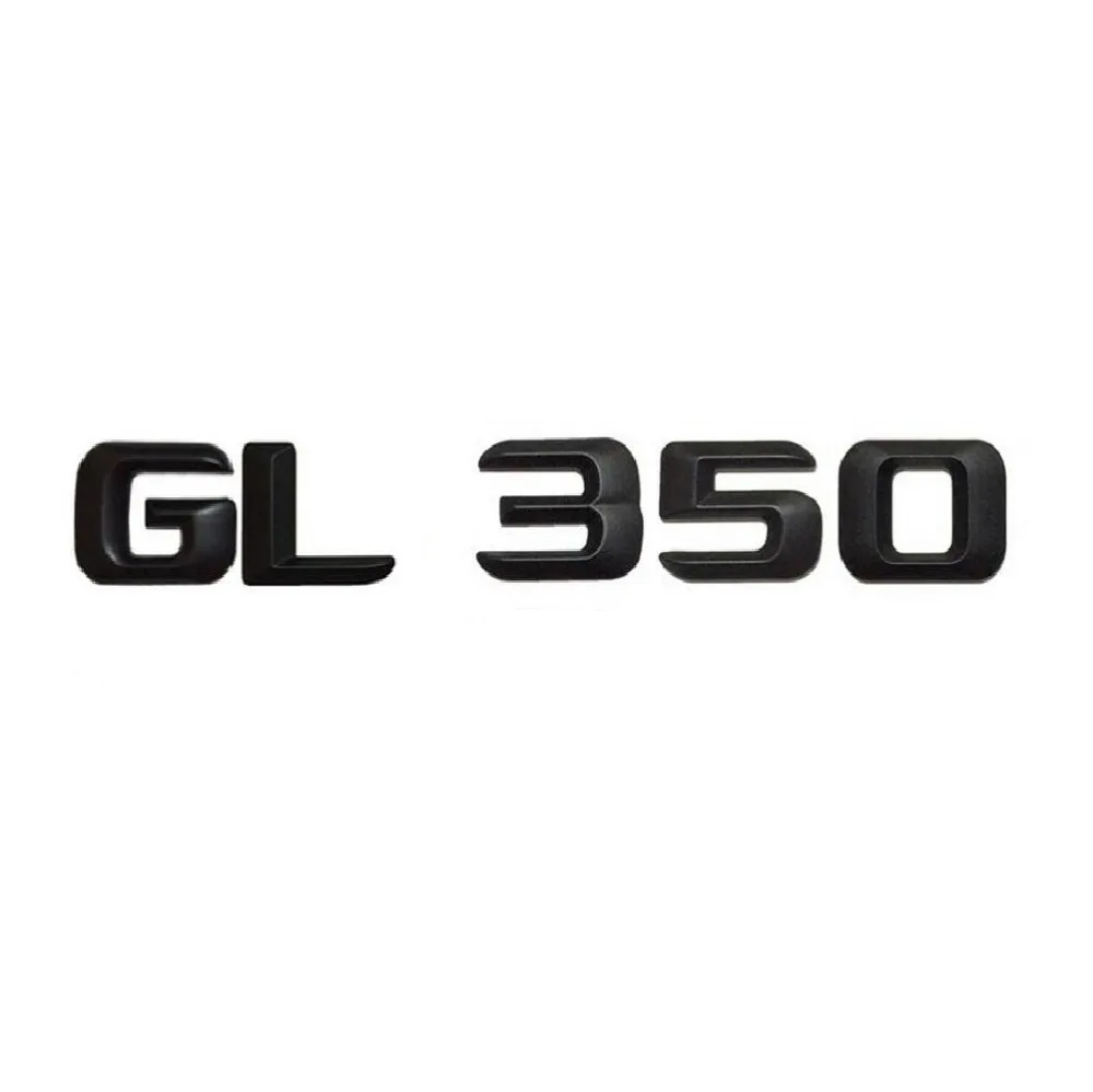 black "GL350" High quality Rear Trunk Emblem Decal Badge FOR Mercedes Benz GL350 