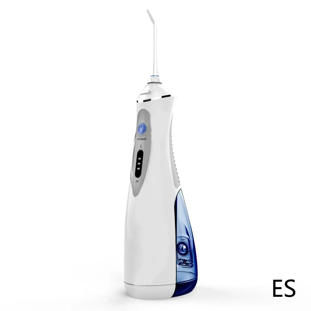 

Portable Water Flosser Electric Oral Irrigator 4.5V Oral Mouth 4pcs 3 Levels 60-110 PSI Teeth 4h Cleaning