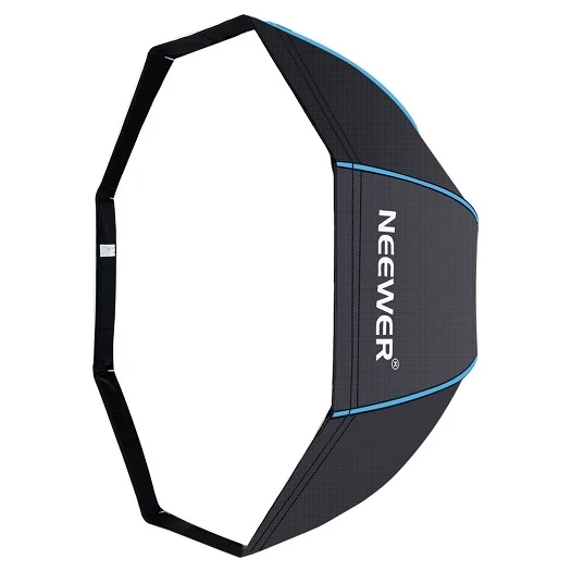 80cm Black Blue Neewer 32"/80 см Восьмиугольная Вспышка, Студийная Вспышка, Зонтичный Софтбокс Вспышки с Чехолом для Портретной или Продукции Фотографии - Цвет: 80cm Black Blue