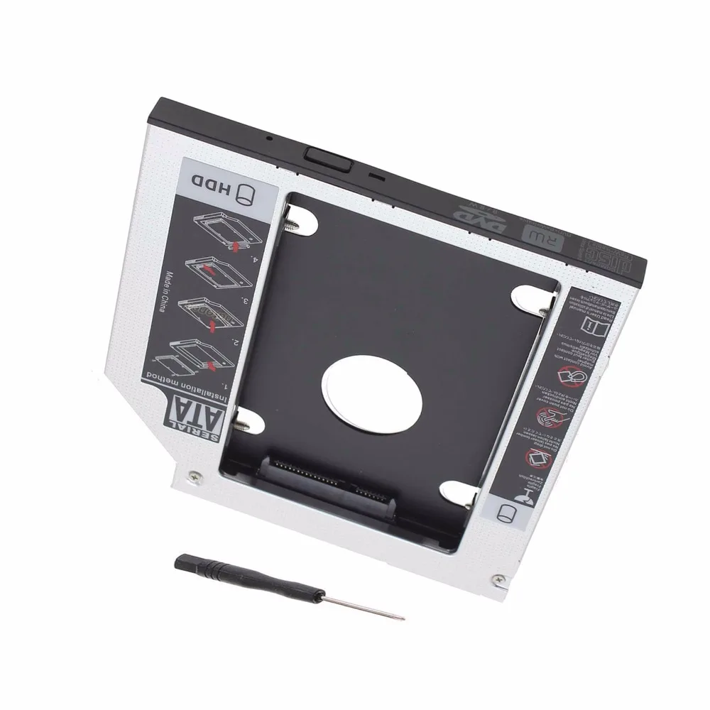 2nd Hard drive HDD Caddy Bay For Dell Inspiron 6400 640m 9300 9400 12