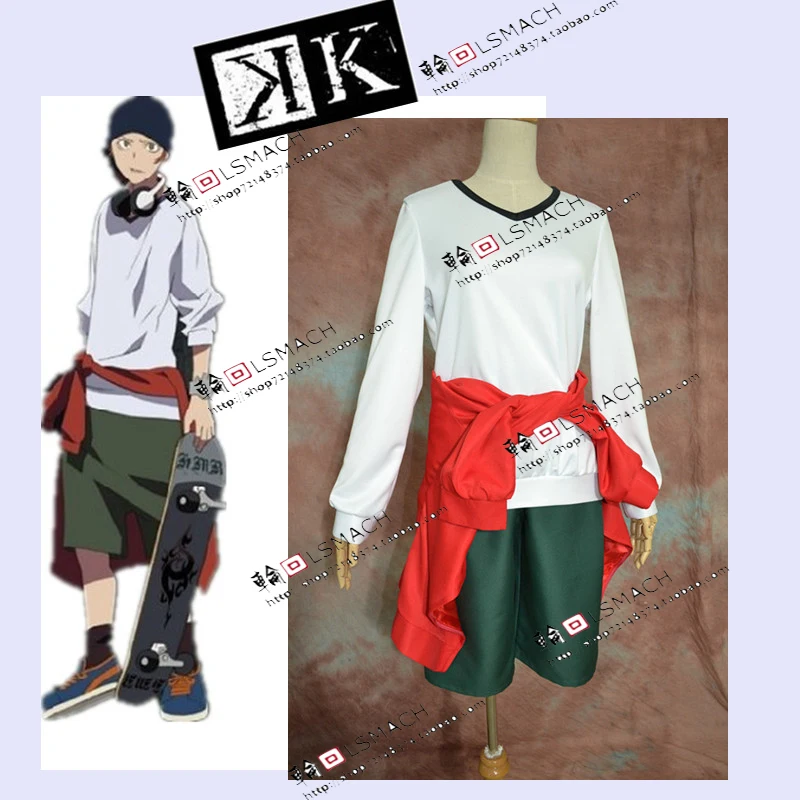 

Free shipping K project Yata Misaki Cosplay Costume