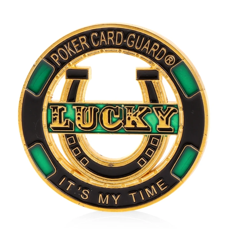 Сувенирная монета Lucky Poker Card Guard памятная монета арт коллекция