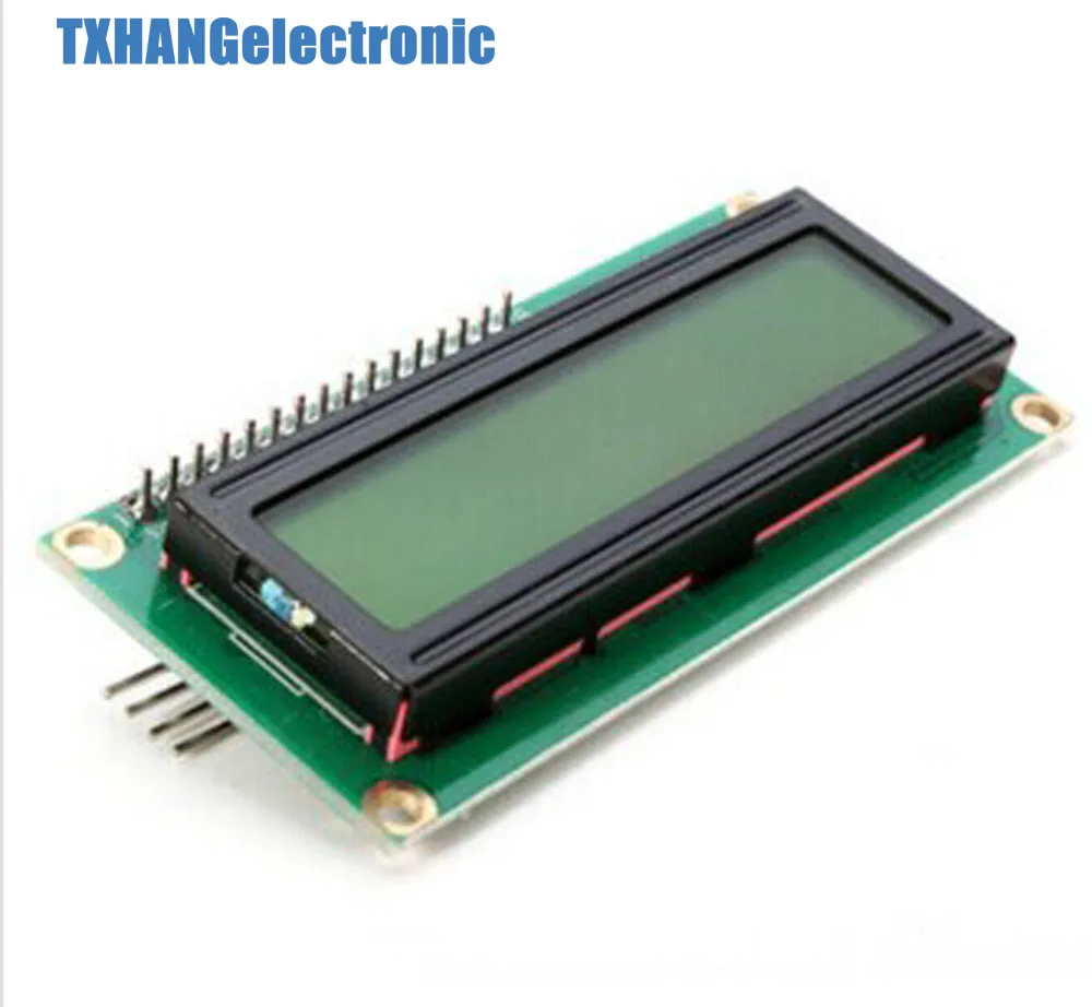 1 шт. желтый дисплей IIC/I2C/TWI/последовательный интерфейс SPI 1602 16X2 ЖК модуль LCD i2c|lcd