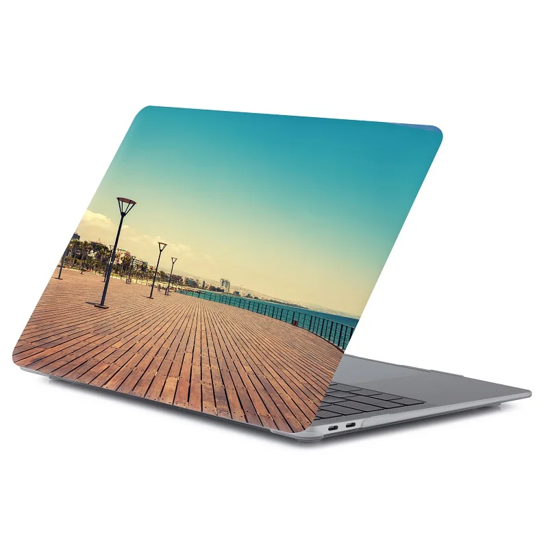 

New Coque for Macbook Pro 13 15 CD ROM Case A1278 A1286 Printed Building Desert Hard PC Cover for Mac book Pro 13 15 CD ROM Case