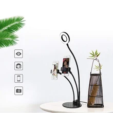 360 Вращающийся 3 уровня Яркость Ringlight селфи кольцо света для iPhone samsung смартфон селфи легкий телефон Камера свет