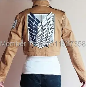 Костюм для косплея Shingeki no Kyojin Eren Jaeger куртка с синими крыльями 5 размеров|attack on titan