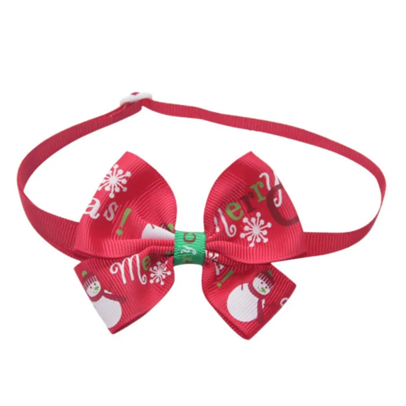 

2019 Christmas Gift Dog Cat Bowies Bowtie Dog Neckties Holiday Pet Wedding Decoration Dog Grooming Accessories 6 Style