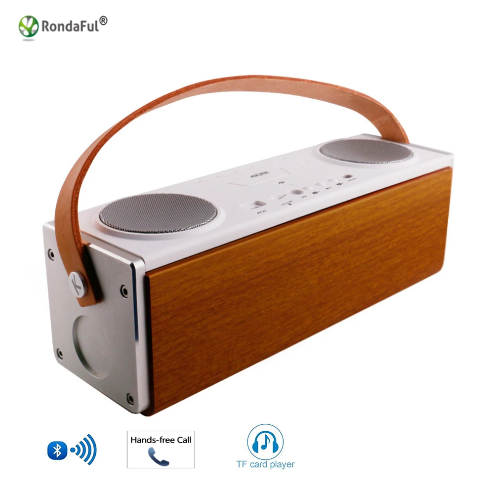 Bluetooth 4 2 font b Speaker b font Stereo Portatile Wireless Case Square font b Speaker