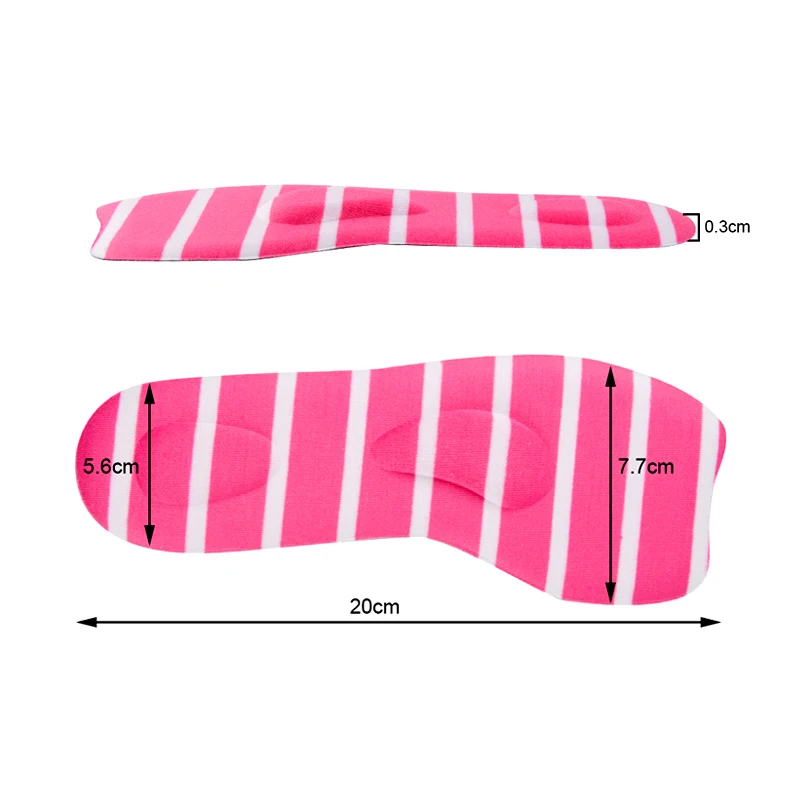 Soumit 3/4 длина 3D массаж удобные Стельки Arch поддерживает для женская обувь на высоком каблуке вставки подушки Pad боли стельки