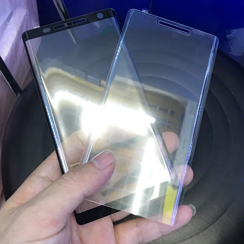 3D изогнутое закаленное стекло для Nokia 8 Sirocco полное покрытие 9H защитная пленка