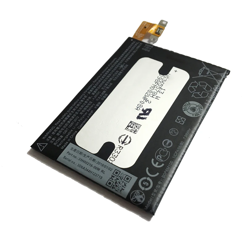 

YKaiserin Rechargeable Cell Phone Battery 2100mAh BOP6M100 Fit For HTC One Mini 2 / M8 MINI