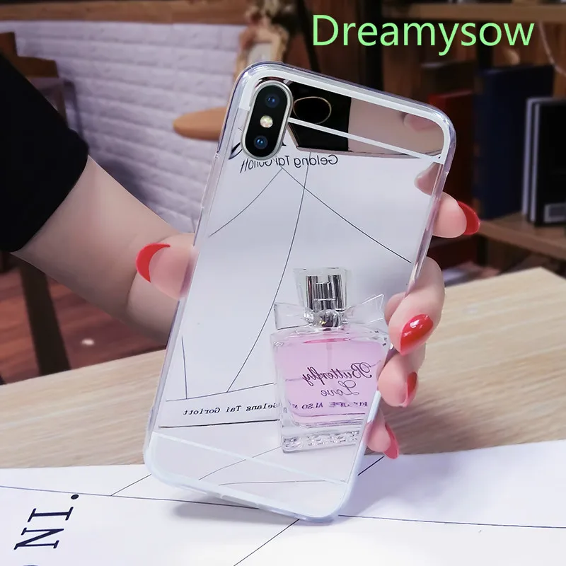 

Original Luxury Mirror TPU Case for Huawei Mate 20 10 Lite P20 Pro Nova 3 3i Honor 8C 7A 7C Pro Y5 Y6 Prime Y9 2018 2019 Cover