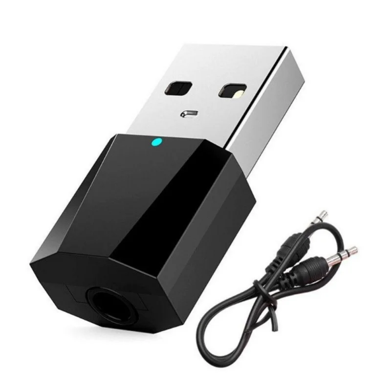 Мини USB Беспроводной Bluetooth ресивер стерео автомобиля 4 2 аудио приемник адаптер