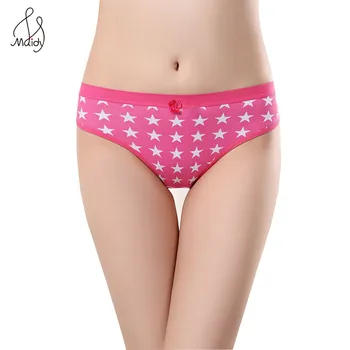

3pcs/Pack Women's Panties Cotton Briefs Soft Everyday Low-Rise Panty Underwear Female Lingerie Ladies Underpants L-XL-2XL Maidy